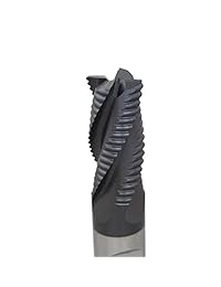accusizetools   3 4 "4 flauta M42 8  cobalto Molino de extremo de desbaste TiAlN, # 1102   0034