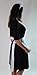 French Maid or Waitress Grayish-white Headband & Apron Costume Accessory Set