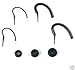 Complete Set 7 PCS Replacement Earloop Earhook and Earbud for Jawbone 2 II & Prime - Bulk Packaging