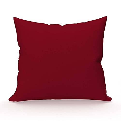 Collection - Taie d'oreiller - 63x63 cm - 1 piéce - Rouge