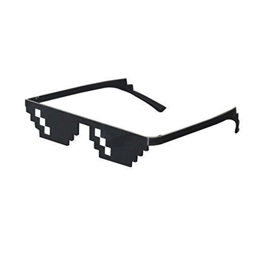 Thug Life Sunglasses Pixelated Mosaic Glasses Party Glasses Deal With It MLG Shades