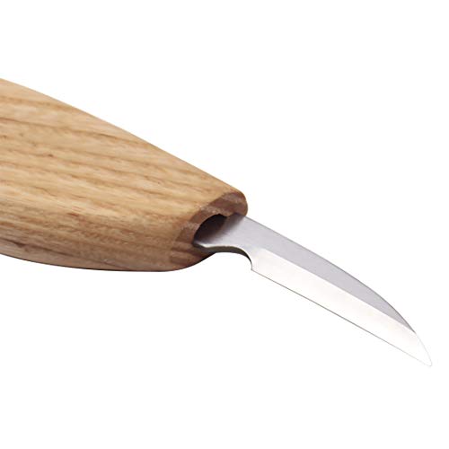 SZQHT Wood Carving Hook Knives Set for Spoon Carving Tools for Professional Spoon Carvers and Beginners 3 Knives in Tools Whittling Rough Knife Hook Knife(Bundle D) - Thumbnail 3