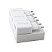 [3Pack]EU Travel Adapter Dual Port USBEuropean Wall Charger 2.1A 5V, iPhone SE/6 /6/6 Plus, iPad Air 2 / Pro / mini 3, Galaxy S7 / S7 Edge/S6 /S6Edge/Edge+,Note 5,LG G5[White]