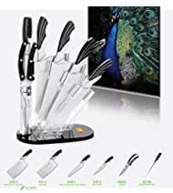 Shi Ba Zi Zuo 7-piece Professional Stainless Steel Kitchen Knife Set Shibazi ๅๅ
ซๅญไฝๆญฃๅ