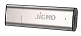 Recorder for Lectures Voice Activated - [Silver] by JiGMO, 8GB / 48 Hrs Storage Capacity, 384 kbps, Mini Digital Audio Recording Device – with USB, Built-in Microphone and 2 Lanyards!