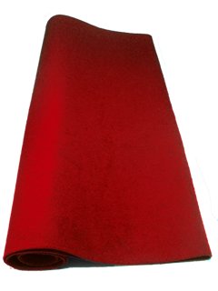 Strahlend Rot Velours Trim To Fit Ice Teppich Ideal Fur Audio