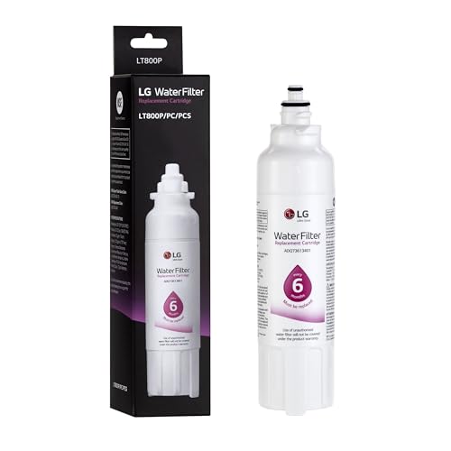 LG LT800P- 6 Month / 200 Gallon Capacity Replacement Refrigerator Water Filter (NSF42 and NSF53) ADQ73613401, ADQ73613408, or ADQ75795104 , White