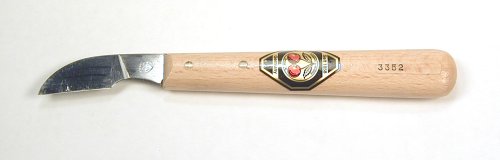 Two Cherries Long Chip Knife