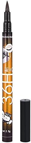 RainBabe Waterproof Precision Liquid Felt Tip Eyeliner Pen (Brown)