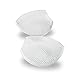 Women Breathable Silicone Bra Inserts—Honeycomb Silicone Bra Inserts Semi-Adhesive Breast Enhancer Bra Pad