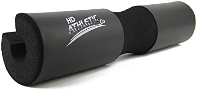HD Athletic Co. SQUAT PAD - Reduce Pain, Lift More, Barbell Pad For Squats, Lunges, Hip Thrusts, etc. Durable High Density Foam Construction