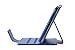 Lenovo TAB3 8 Case, 2016 Lenovo TAB3 A8 8 inch Tablet Model #TB3-850F Slim Folio Stand Protection Case by i-UniK with Bonus Stylus (Blue)