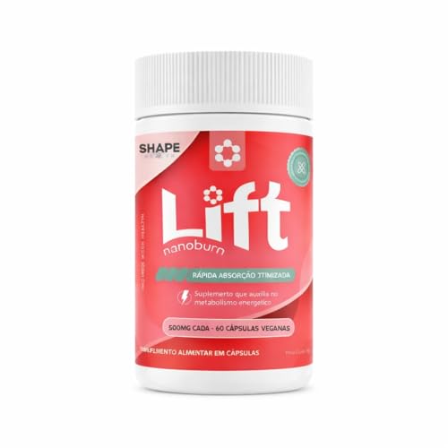 Lift NanoBurn Suplemento Alimentar 60 Cápsulas | Nanotecnologia de Alta Absorção | Auxilia no Metabolismo e Controle do Apetite | Energia e Bem-Estar Diário