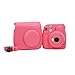 Fujifilm Instax Mini 9 Instant Camera Flamingo Pink + 2X Fuji Instax Film Twin Pack (40PK) +Pink Camera Case + Frames + Photo Album + 4 Color Filters More Top Accessories Bundle