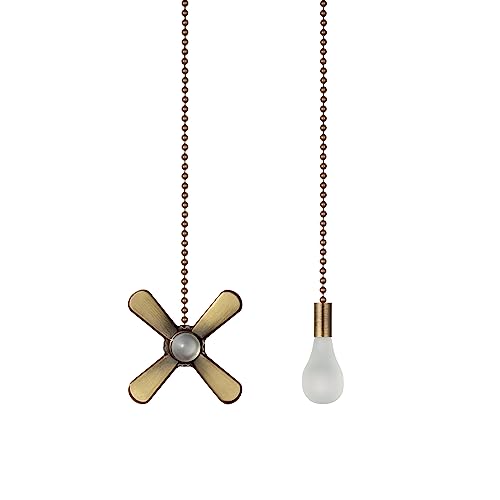 EIFHYT Ceiling Fan Pull Chain with Decorative 2 Pcs
