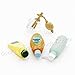Odoria 1:12 Miniature Body Care Set 4 in 1 Pack Shampoo Body Wash Cleanser Perfume Dollhouse Bathroom Accessories