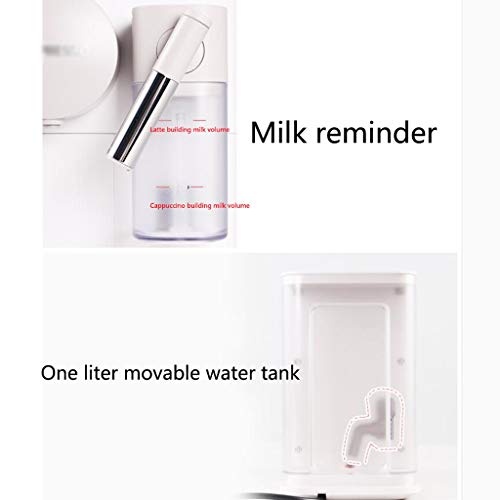 Dzwyc Kaffeemaschine Bewegliche Tropfablage Kapsel Kaffeemaschine Home Office Vollautomatische Kaffeemaschine Kleine… – Bild 4