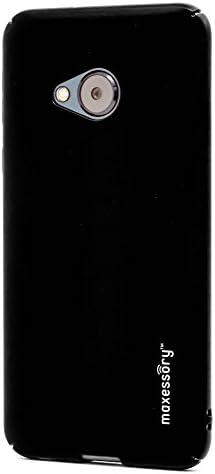 HTC U Play Case, Maxessory Black Operative Ultra-Thin Full-Body Lightweight Impact Slim Hard-Back Protective Premium Drop-Proof Plain Shell Cover