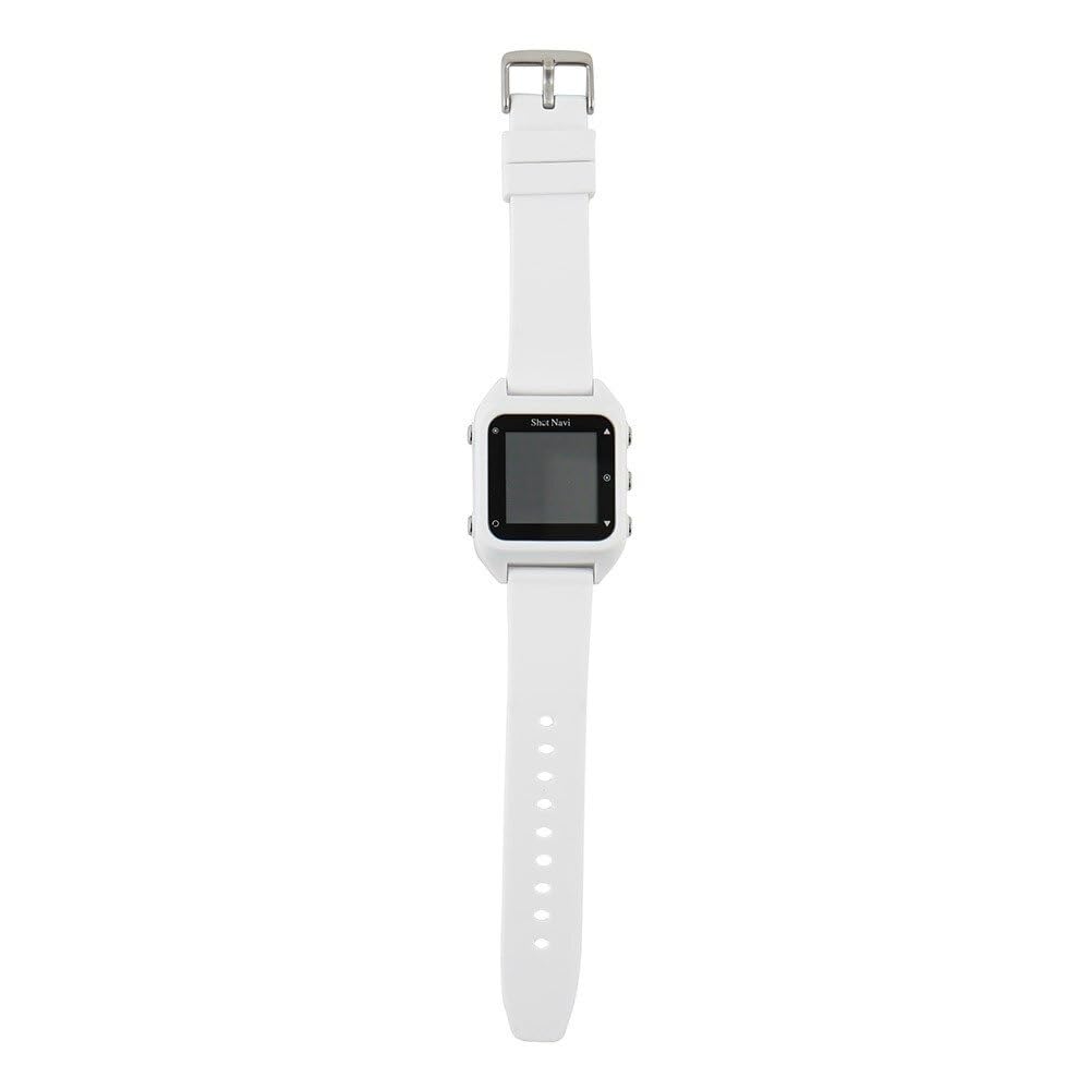 Shot Navi Hug GPS Golf Navi Wrist Watch Shot Navi Hug (White)