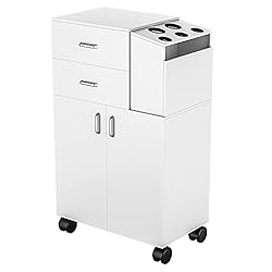 Paddie Salon Trolley Cart with Wheels, 2 Drawer