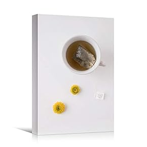 signwin Canvas Wall Art Teacup Coffee Drinks Farmhouse/Country...