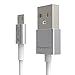 Micro USB Charger Cord for Andriod Smartphone Digital Camera Toys PDA Tables Connection 2.4 A（39 inchs silver)