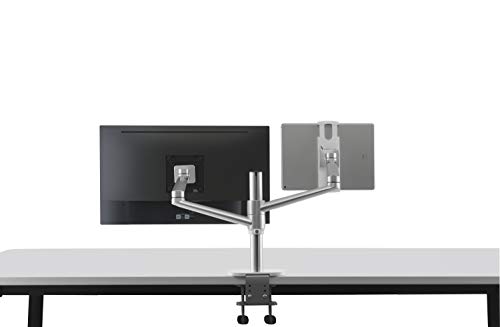 MagicHold 3 in 1 Stand for Laptop and Monitor or Tablet, Laptop/Monitor Desk Stand arm, 360º Rotating, Height Adjustable,Supports Laptop(11-17 inch), Monitor(17-32 inch), Tablet/ iPad Pro(5-13 inch)