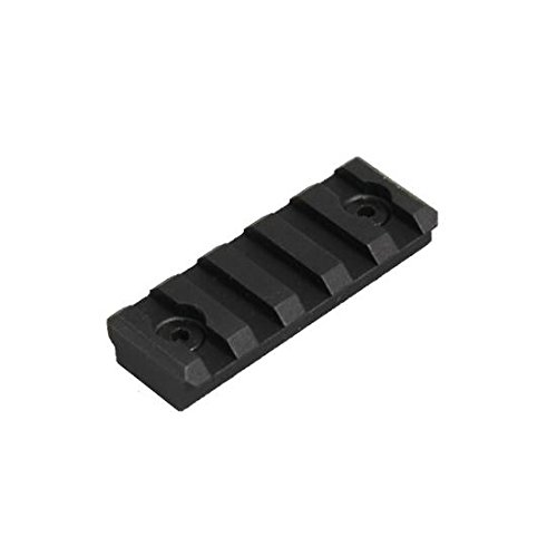 Vltor KeyMod Aluminum Picatinny Rail Sections 2in, Black