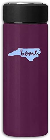 North Carolina Is Home Grind Arenaceous Business Travel Mug Office Coffee Tea Water Bottle Cups Stainless Steel Vacuum Cup For Unisex