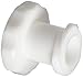 Value Plastics FTLLP-1 White Nylon Tube Fitting, Female Luer Thread Style Cap (Pack of 25)