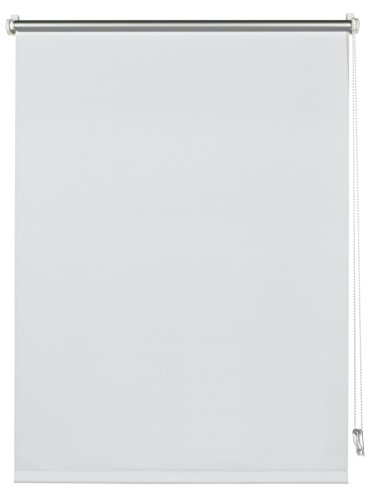 Deco Company Roller Blind-Thermal with Thermal Backing for Clamped on, High Light Reflection, Energy-Saving, Opaque, All Mounting Material Included, White, 65 x 150 cm (WxH), 23-1031