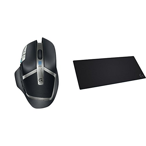 G602 lag-free wireless gaming mouse & logitech g840…
