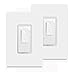 Smart Dimmer Switch by Martin Jerry | SmartLife App, Mains Dimming ONLY, Compatible with Alexa as WiFi Light Switch Dimmer, Single Pole, Works with Google Assistant [2Pack]