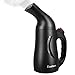 ESOLOM Handheld Steamer for Clothes, Portable Min Travel Hand Steamer for Clothes and Curtains Home Steamer Cloth Wrinkle Remover with Auto Shut-Off &Fast Heat-up Function Safe 130ml Black