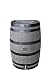RTS Home Accents 50-Gallon Rain Water Collection Barrel with Brass Spigot, Wood Grain primary