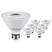 TORCHSTAR PAR30 Short Neck LED Flood Light Bulb, 8W Equivalent 75W, CRI90+ Dimmable, UL Listed, E26 Base, 800 LM Spot Light Bulbs, 3000K Warm White, Pack of 6
