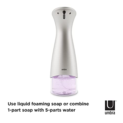 Umbra Otto Foaming Automatic Soap and Sanitizer Dispenser, Nickel Pricepulse