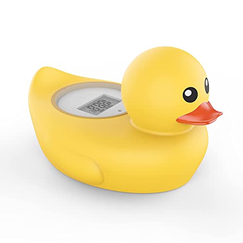 Famidoc Bath Thermometer Duck Water Thermometer for Baby Bath Safety