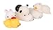 6PCS Mini Squishy Squeeze Stretchy Animal Seals Healing Toys - Soft Kawaii Cute Slow Rising - for Kids Adults Reduce Stress Pressure Press