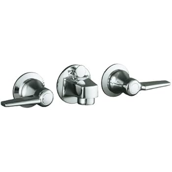 Central Brass 1177 Da 2 Handle Shelf Back Lavatory Faucet Touch