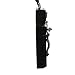 St Benedict Mens Large Intercession Rosary - Made in Brazil (Black - Traditional Cross)