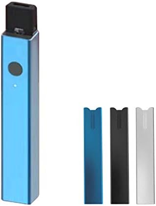 All Metal Design Portable Battery Pack Charging Device Portable Charger Box Mobile Charging Case - Device Not Included (Blue)