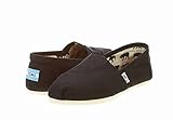 Toms Women's Classic Canvas Black Slip-on Shoe - 7 B(M) US