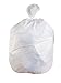 Jaguar Plastics W2432X 12-16 Gallon 24-Inch by 32-Inch 0.5-Mil White LLDPE Can Liner (Case of 500)