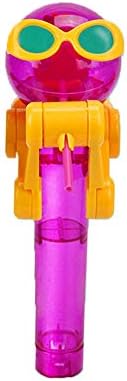 EDTO Creative Kid Toy Creative Lollipops Artifact Funny Eating Lollipop Robot Holder Stand Gifts Toy (C)