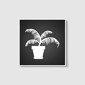 Framed Canvas Wall Art for Living Room, Bedroom Abstract Trees Canvas Prints for Home Decoration Ready to Hang - 16x16 inches