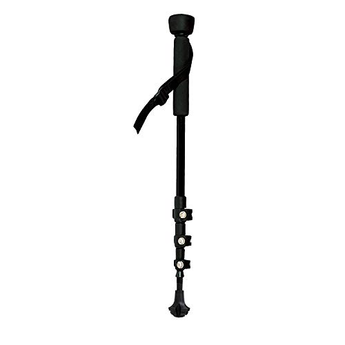 York Nordic Collapsible Trekking & Hiking Poles with Digital Camera Mount, Flip Locks, and Rubber Feet, Pair