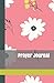 Prayer Journal: A Guided Daily Prayer Book for Teen Girls with Pink and White Daisy Cover by Currant Lane