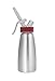 iSi Gourmet Whip (1 Pint) - Multifunctional Food Whipper for Warm & Cold Application, Stainless Steel Cream Canister - Includes 3 Decorating Tips, Dishwasher Safe - Professional Culinary Tool