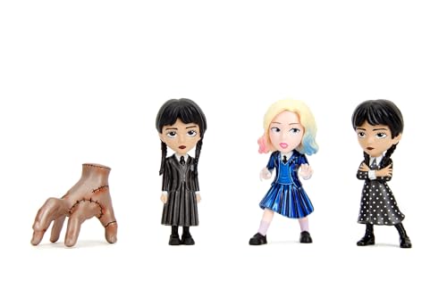 Wednesday Nano Metalfigs Lot de 12 Figurines moulées sous Pression Wave 1 7 cm